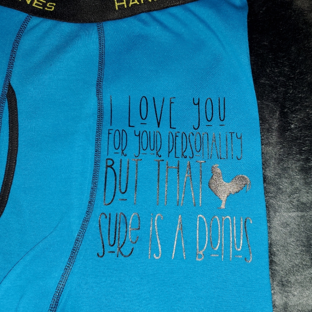 Mens valentines underwear, or anytime!